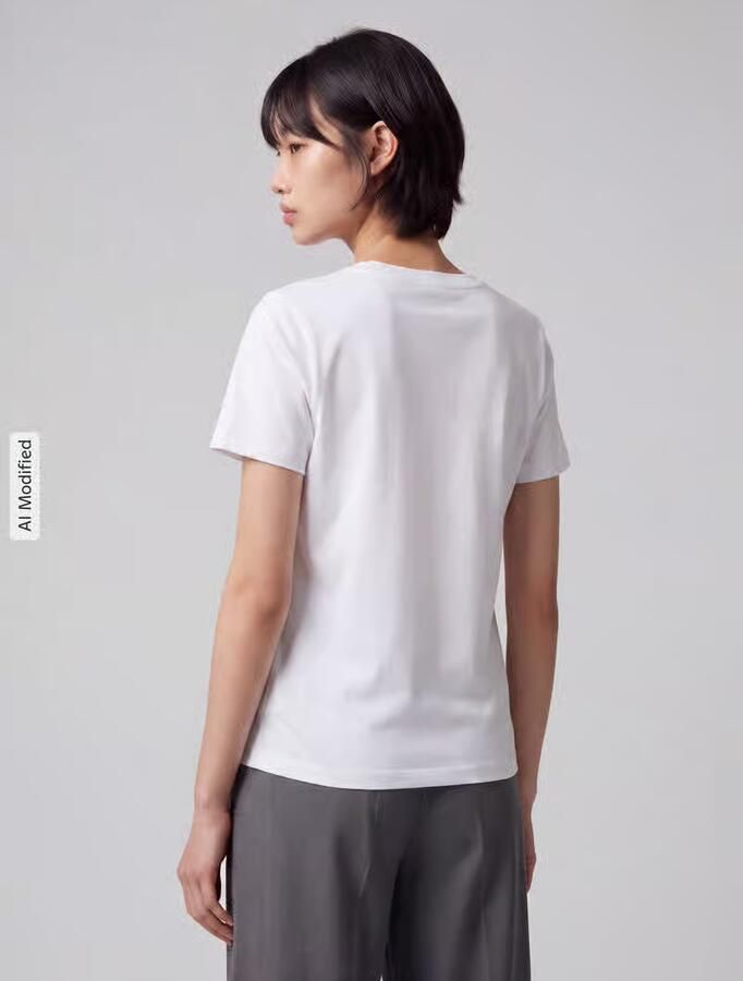 Tom Tailor Regular Fit t-shirt van puur katoen model 'LOS' - Foto 3