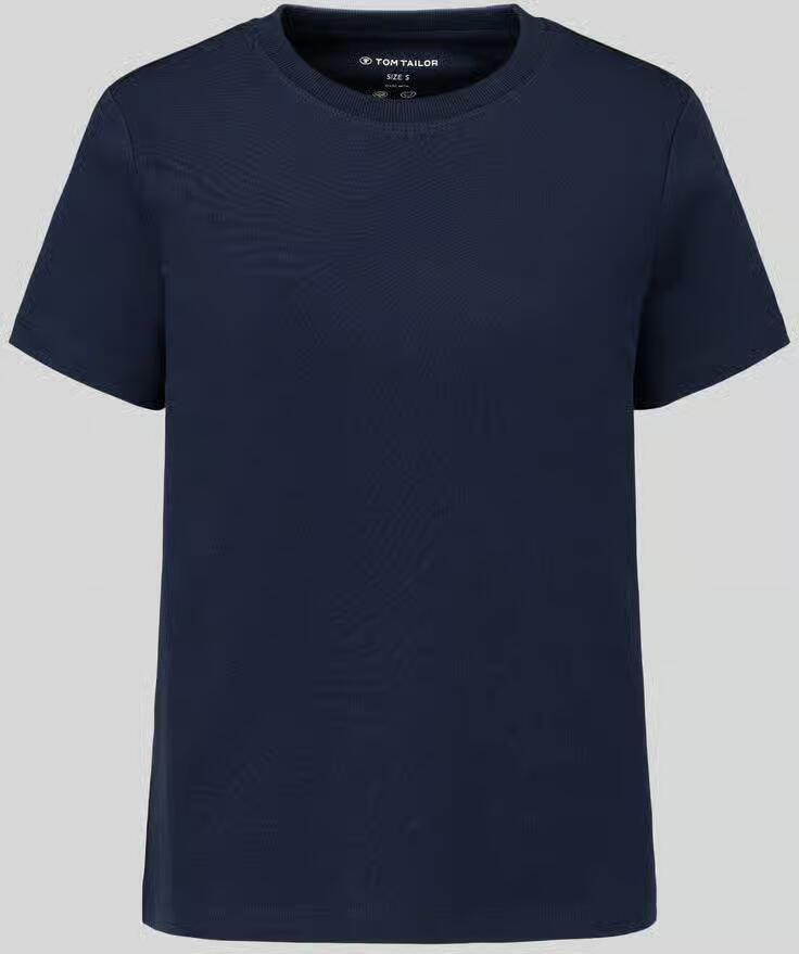 Tom Tailor Regular Fit t-shirt van puur katoen model 'LOS'