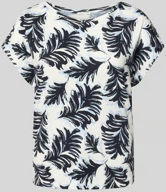 Tom Tailor regular fit T-shirt van viscosemix - Foto 2