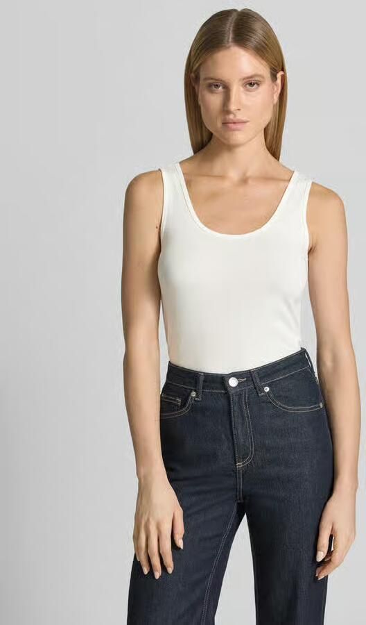 Tom Tailor regular fit tank top van katoenmix - Foto 3