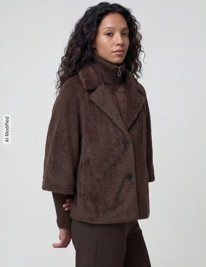 Tom Tailor Regular fit teddyjack met lange mouwen - Foto 2