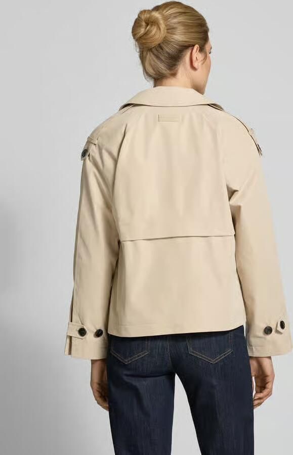Tom Tailor Regular fit trenchjack van waterafstotend materiaal