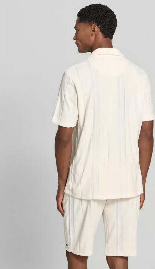 Tom Tailor regular fit vrijetijdshem in frottélook - Foto 3