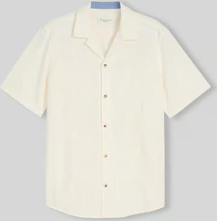 Tom Tailor regular fit vrijetijdsoverhemd met stitching - Foto 2
