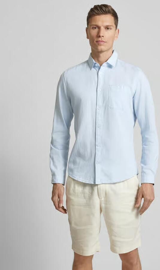 Tom Tailor Regular fit vrijetijdsoverhemd met structuurmotief - Foto 2