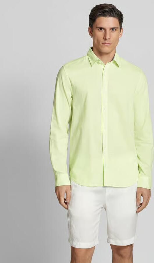 Tom Tailor Regular fit vrijetijdsoverhemd van chambray - Foto 2