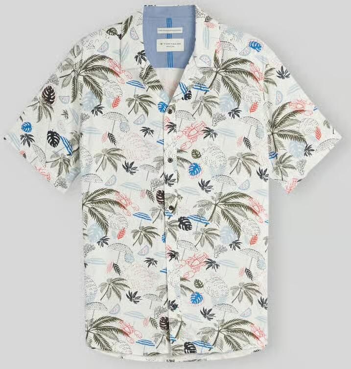 Tom Tailor Regular fit vrijetijdsoverhemd van pure viscose - Foto 2