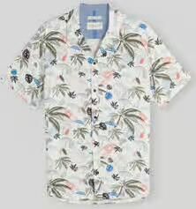 Tom Tailor Regular fit vrijetijdsoverhemd van pure viscose