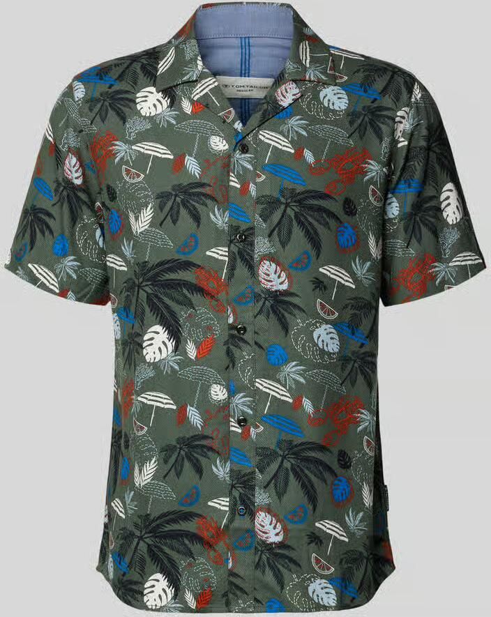Tom Tailor Regular fit vrijetijdsoverhemd van pure viscose - Foto 2