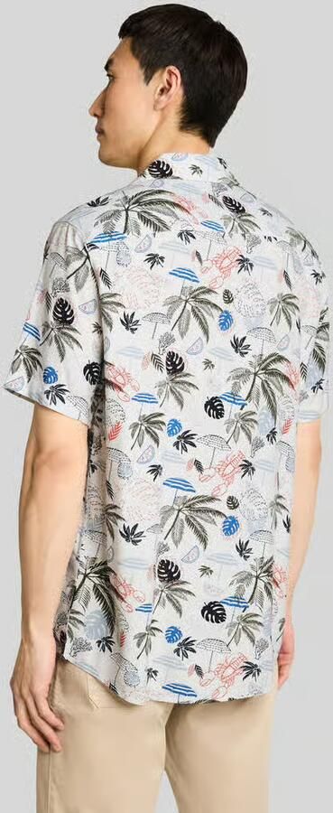 Tom Tailor Regular fit vrijetijdsoverhemd van pure viscose - Foto 3