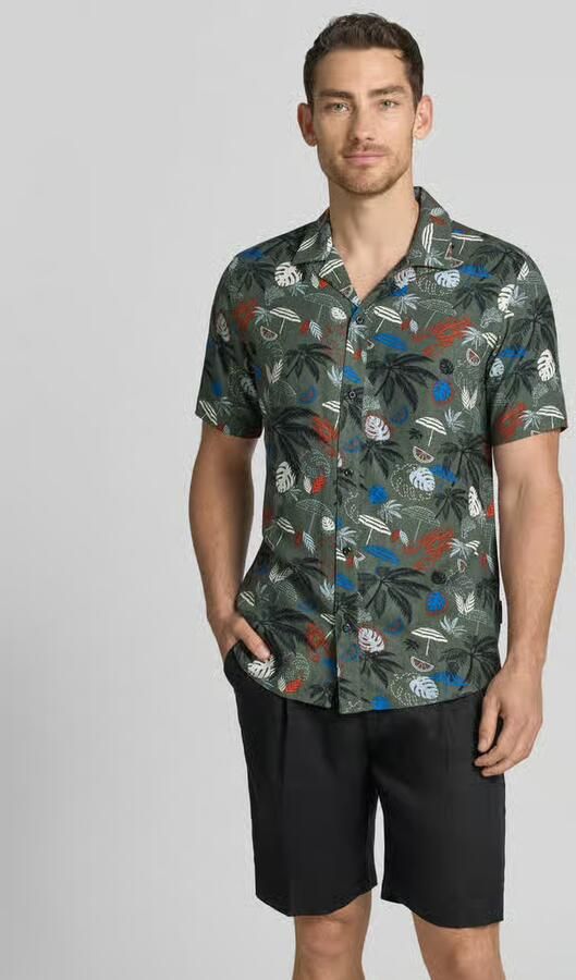 Tom Tailor Regular fit vrijetijdsoverhemd van pure viscose - Foto 3