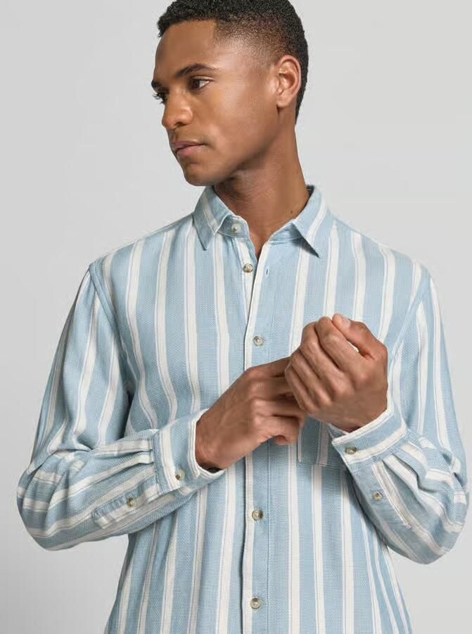 Tom Tailor regular fit vrijetijdsoverhemd van puur katoen