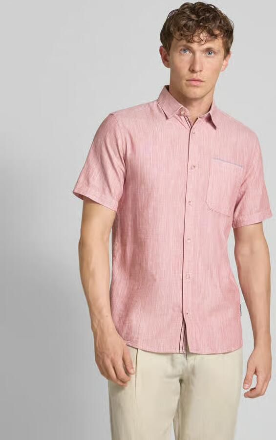 Tom Tailor Regular fit vrijetijdsoverhemd van puur katoen - Foto 2
