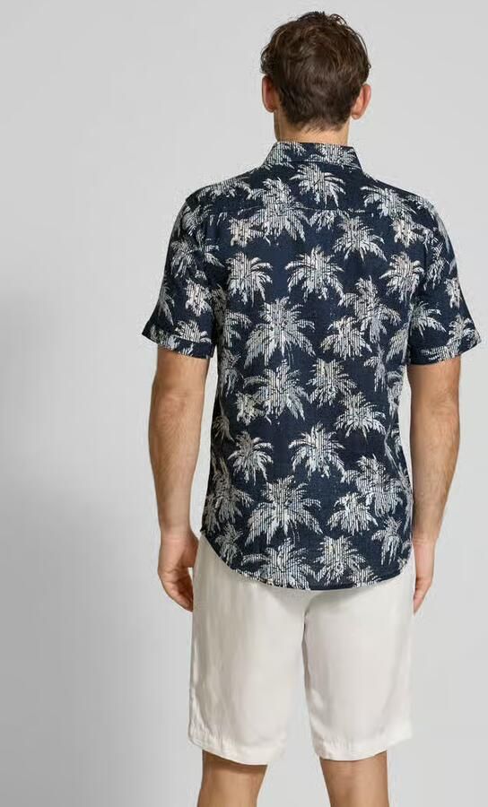 Tom Tailor Regular fit vrijetijdsoverhemd van puur katoen