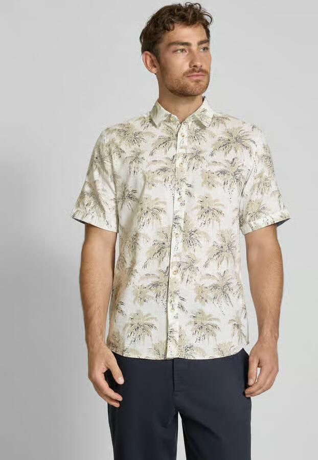 Tom Tailor Regular fit vrijetijdsoverhemd van puur katoen - Foto 2
