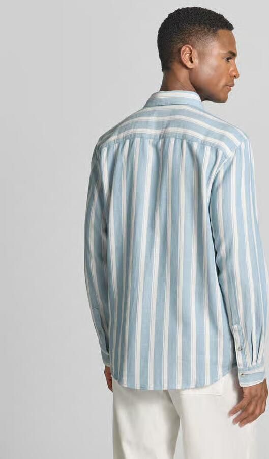 Tom Tailor regular fit vrijetijdsoverhemd van puur katoen