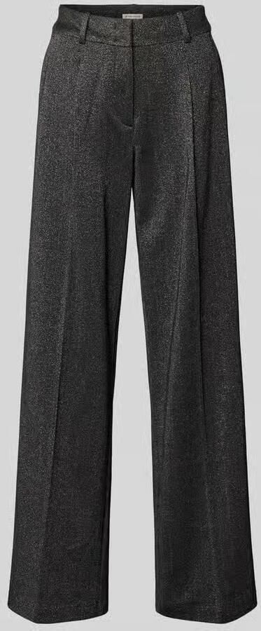 Tom Tailor Regular fit wijde broek met katoen