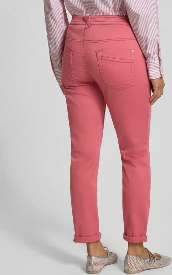 Tom Tailor relaxed fit 7 8-broek van katoenmix - Foto 2
