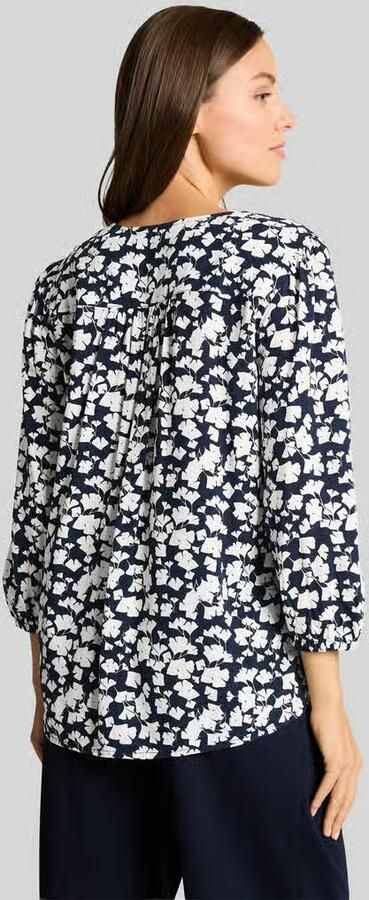 Tom Tailor relaxed fit blouse met all-over motief