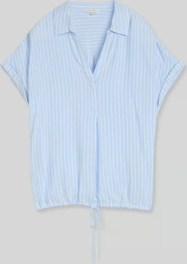 Tom Tailor relaxed fit blouse van viscose - Foto 2