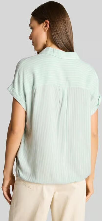 Tom Tailor relaxed fit blouse van viscose