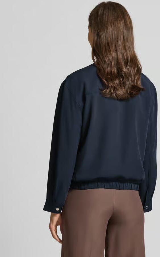 Tom Tailor Cardigan met staande kraag en ritssluiting - Foto 2