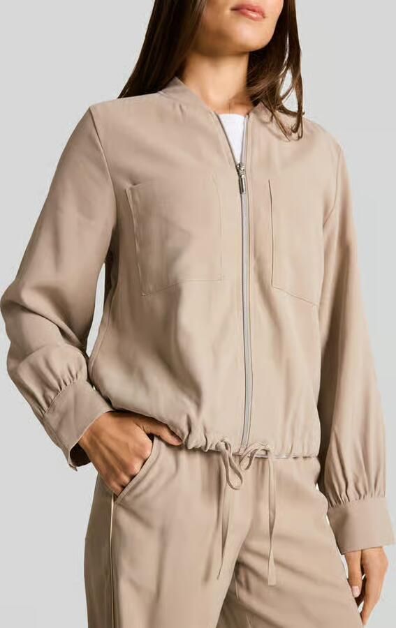 Tom Tailor relaxed fit blouson met tunnelkoord