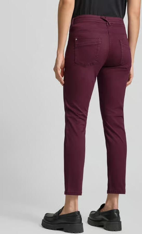 Tom Tailor Relaxed fit broek van katoenmix