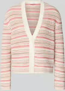 Tom Tailor relaxed fit gebreid jack van puur katoen