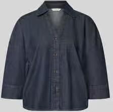 Tom Tailor relaxed fit jeansblouse van katoenmix