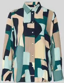 Tom Tailor Relaxed fit overhemdblouse van pure viscose