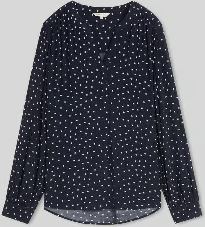 Tom Tailor relaxed fit overhemdblouse van pure viscose - Foto 2