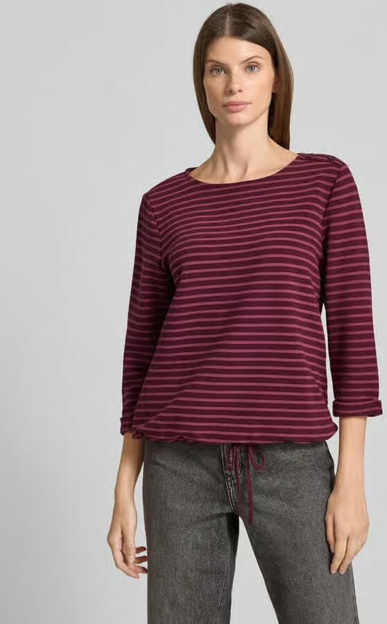 Tom Tailor Shirt met lange mouwen met knopen op de schouder - Foto 2