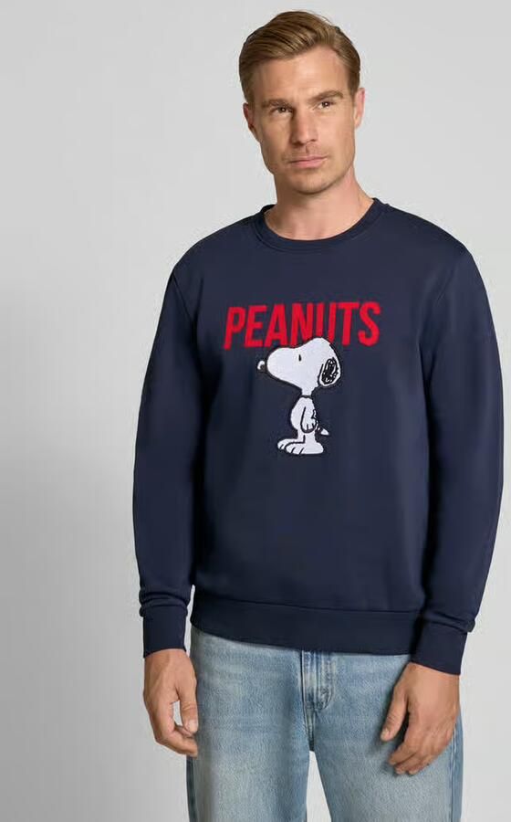 Tom Tailor relaxed fit sweatshirt van katoenmix - Foto 3