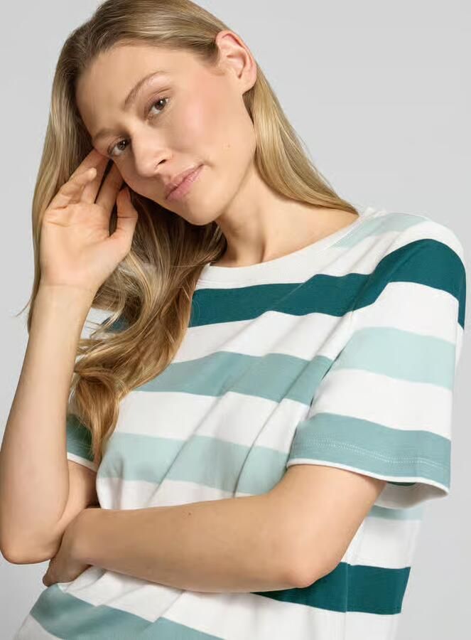 Tom Tailor relaxed fit T-shirt van puur katoen