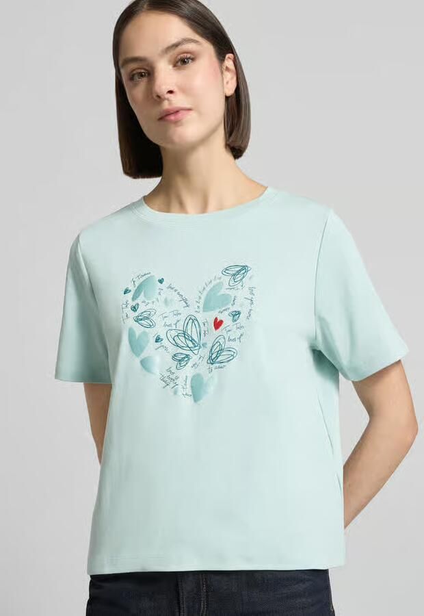 Tom Tailor relaxed fit T-shirt van puur katoen