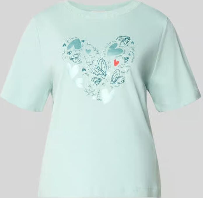Tom Tailor relaxed fit T-shirt van puur katoen - Foto 2