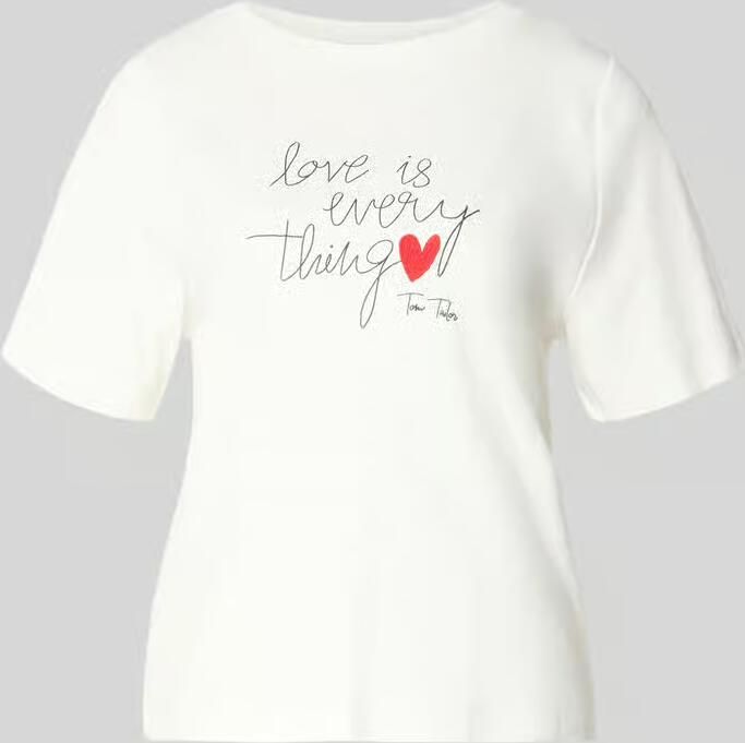 Tom Tailor relaxed fit T-shirt van puur katoen - Foto 2