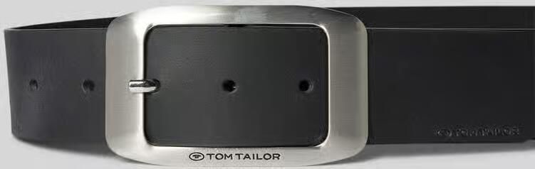 Tom Tailor Leren riem TTAMY 4 cm brede damesriem modieus veelzijdig - Foto 7