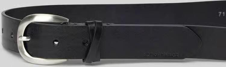 Tom Tailor Leren riem TTNANCY 3 cm brede damesriem modieus klassiek 100% leer