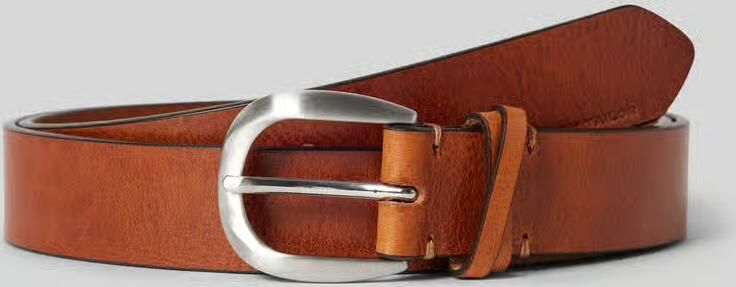 Tom Tailor Leren riem TTNANCY 3 cm brede damesriem modieus klassiek 100% leer