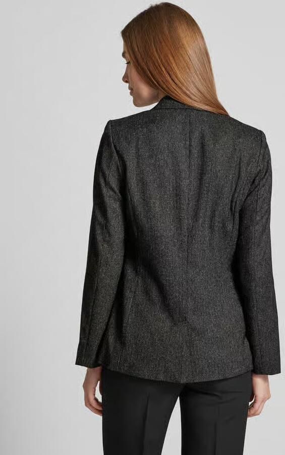 Tom Tailor Shaped fit blazer in gemêleerde look met 1-knoopssluiting - Foto 5