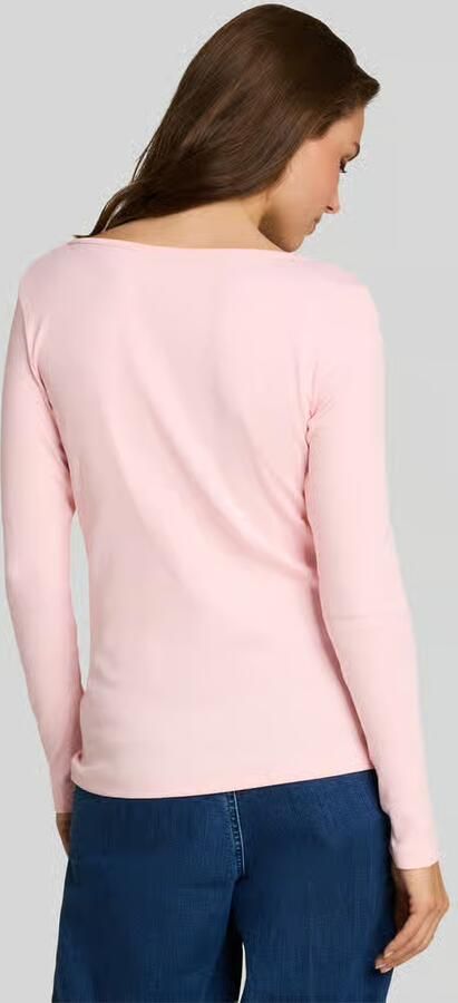 Tom Tailor Shirt met lange mouwen met boothals - Foto 3