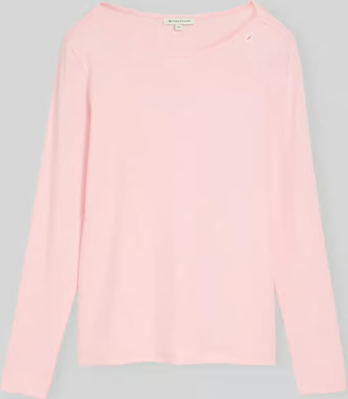 Tom Tailor Shirt met lange mouwen met boothals