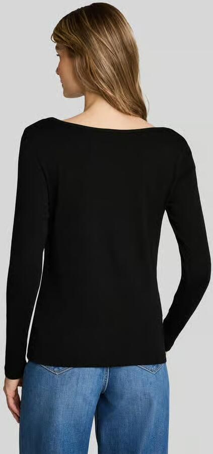 Tom Tailor Shirt met lange mouwen met boothals - Foto 3