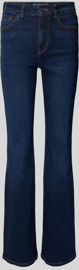Tom Tailor Slim fit Bootcut Jeans van katoenmix Model 'STELLA' - Foto 3