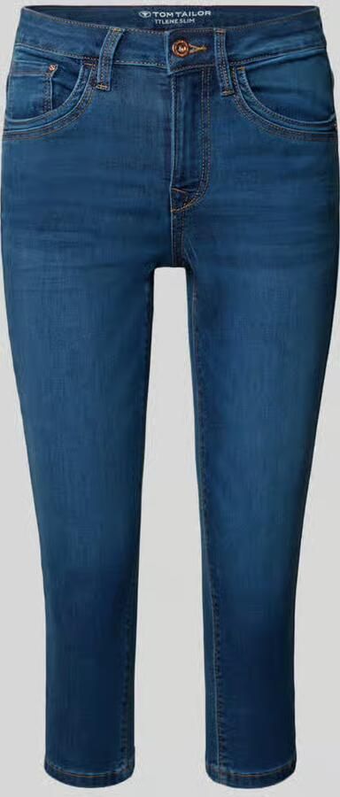 Tom Tailor Slim fit capri-jeans van katoenmix - Foto 2