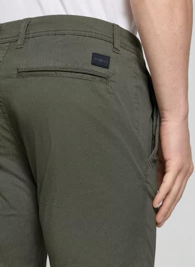 Tom Tailor slim fit chino-shorts van katoenmix