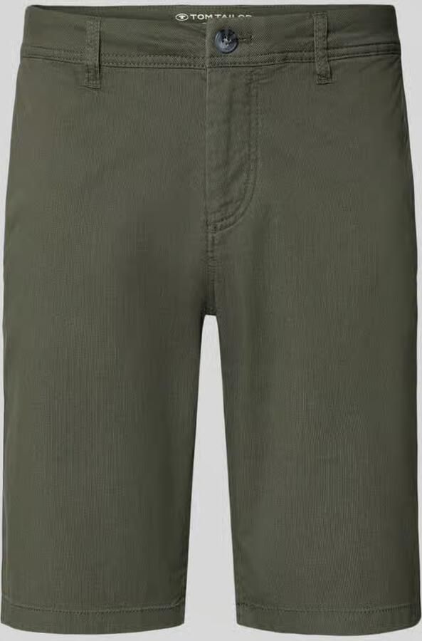 Tom Tailor slim fit chino-shorts van katoenmix - Foto 2
