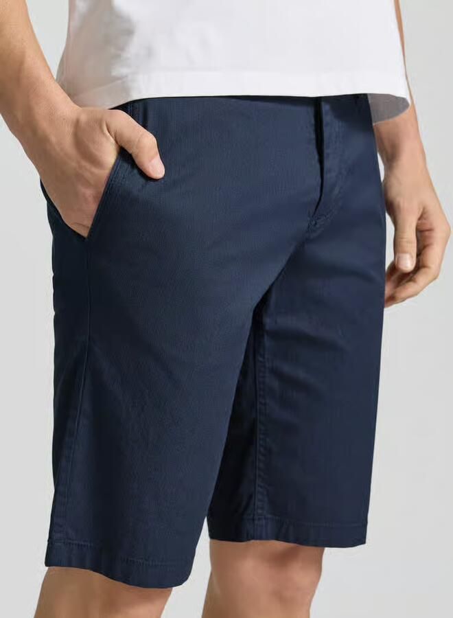 Tom Tailor slim fit chino-shorts van katoenmix